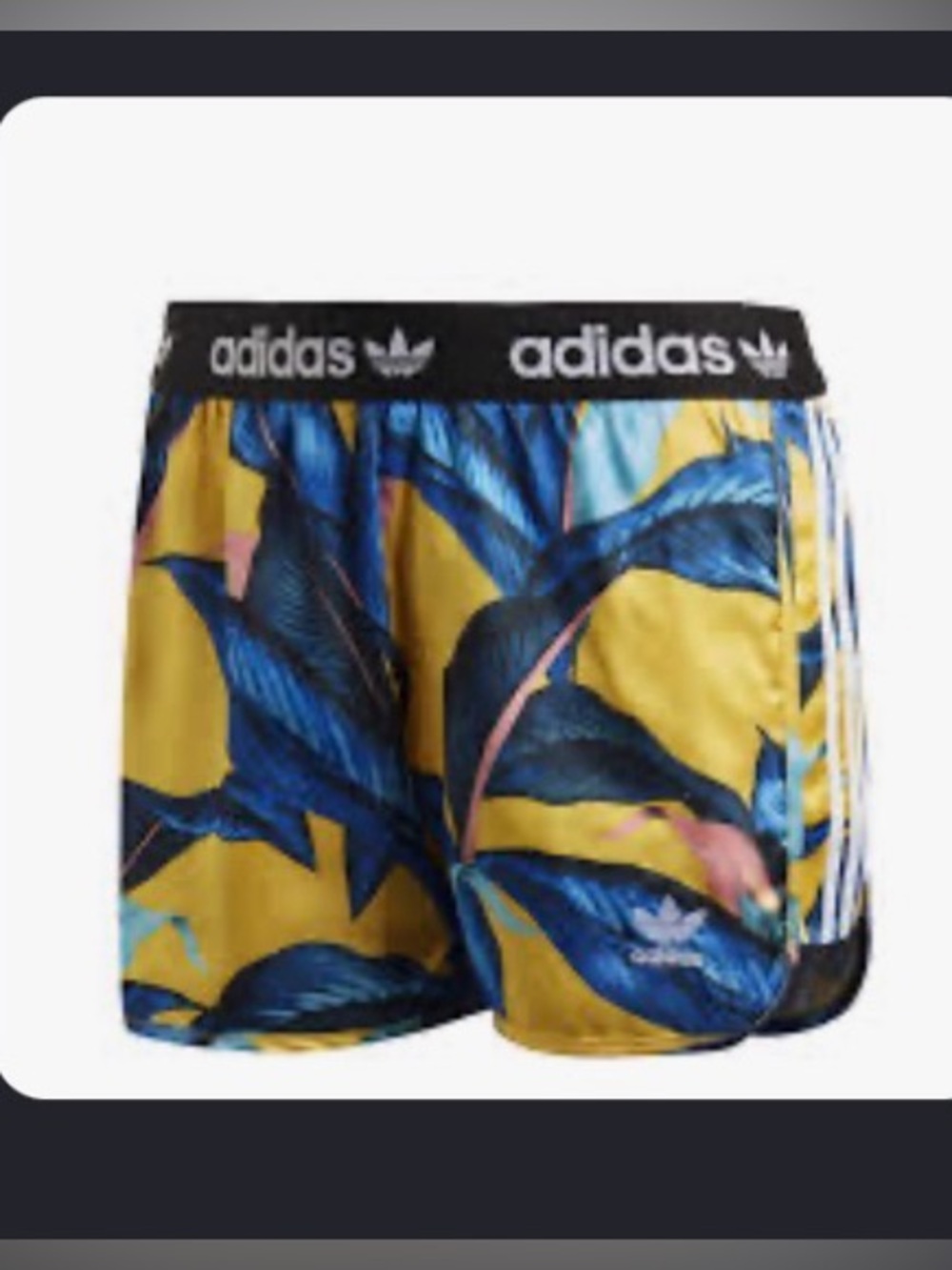 Adidas Originals x FARM Rio Palm Leaf Shorts size Medium - Picture 2 of 4